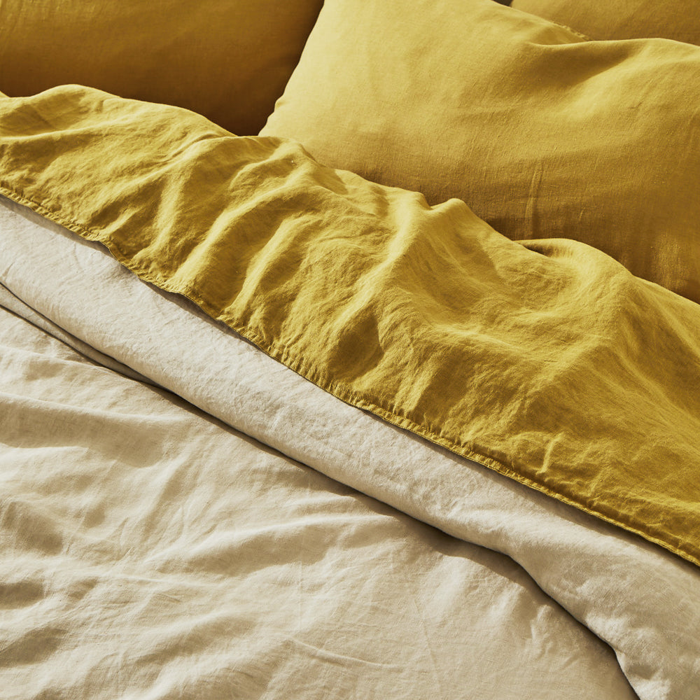 MyHouse Pure European Linen Quilt Cover