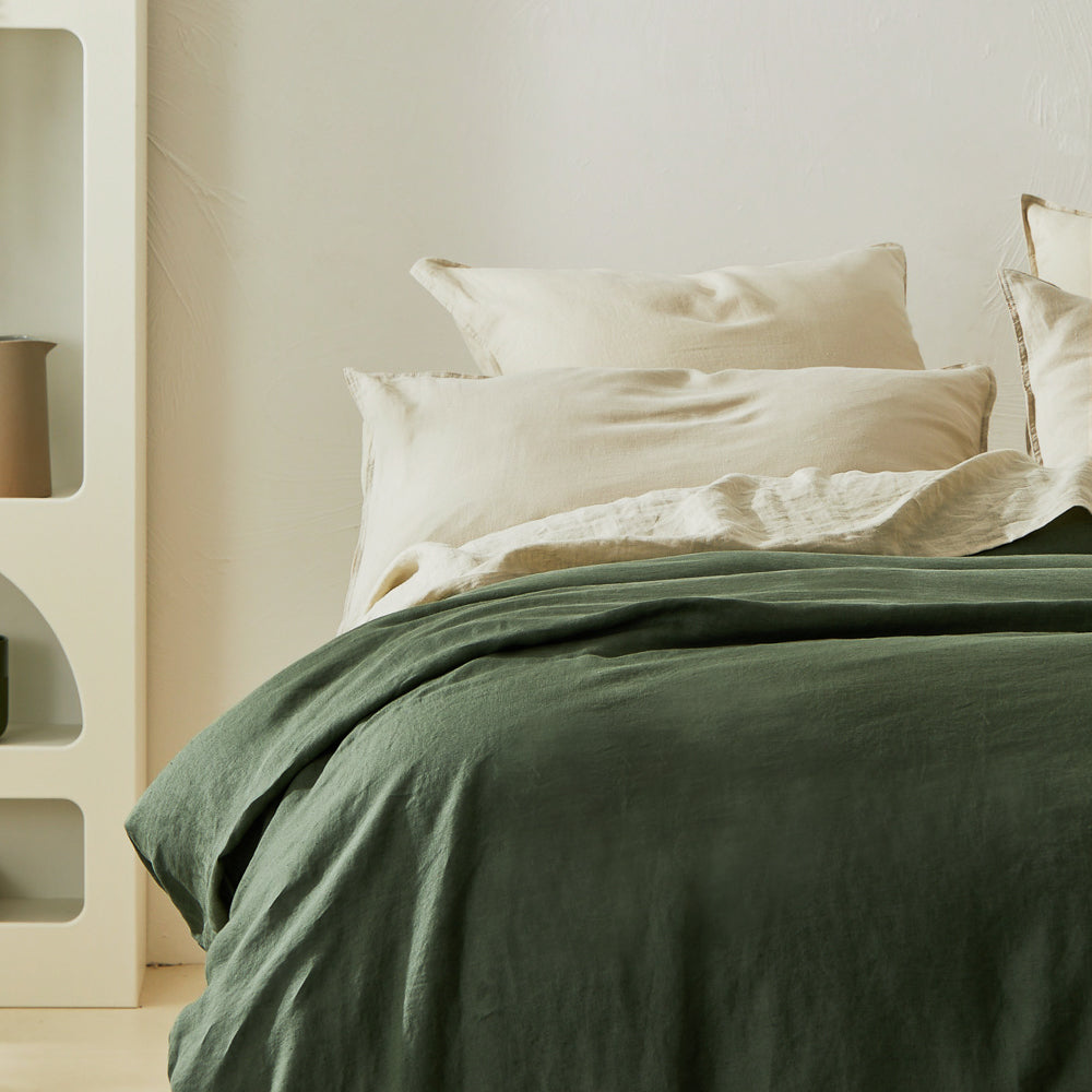 MyHouse Pure European Linen Quilt Cover