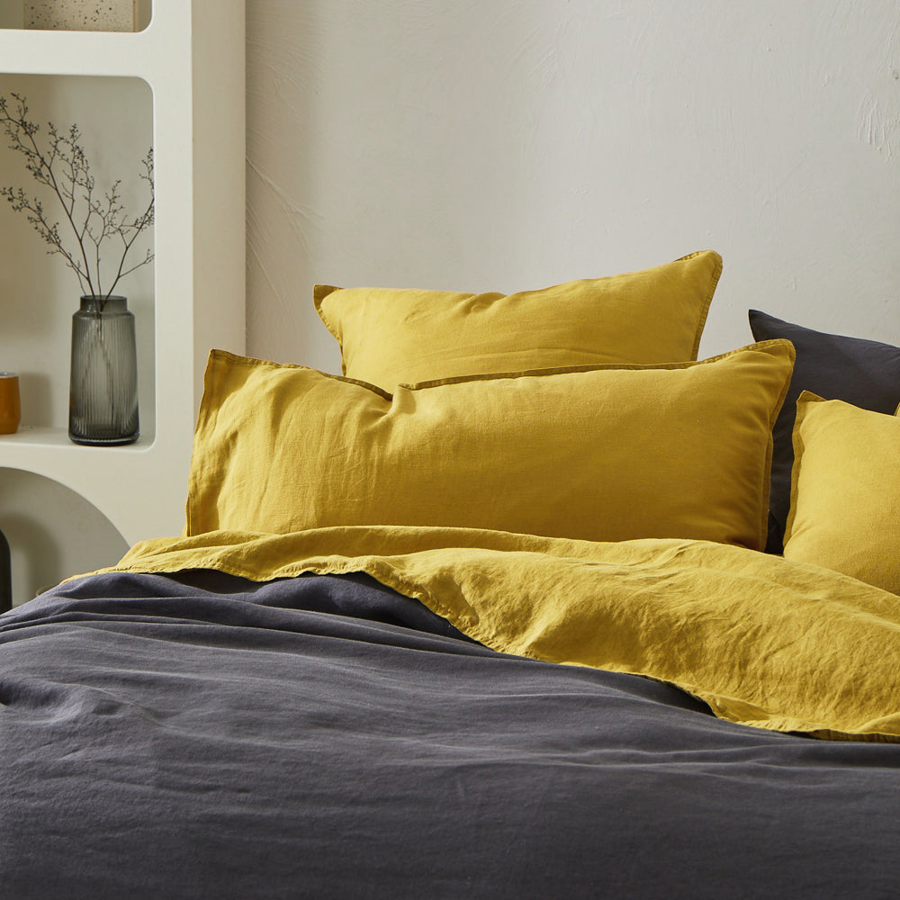 MyHouse Pure European Linen Quilt Cover
