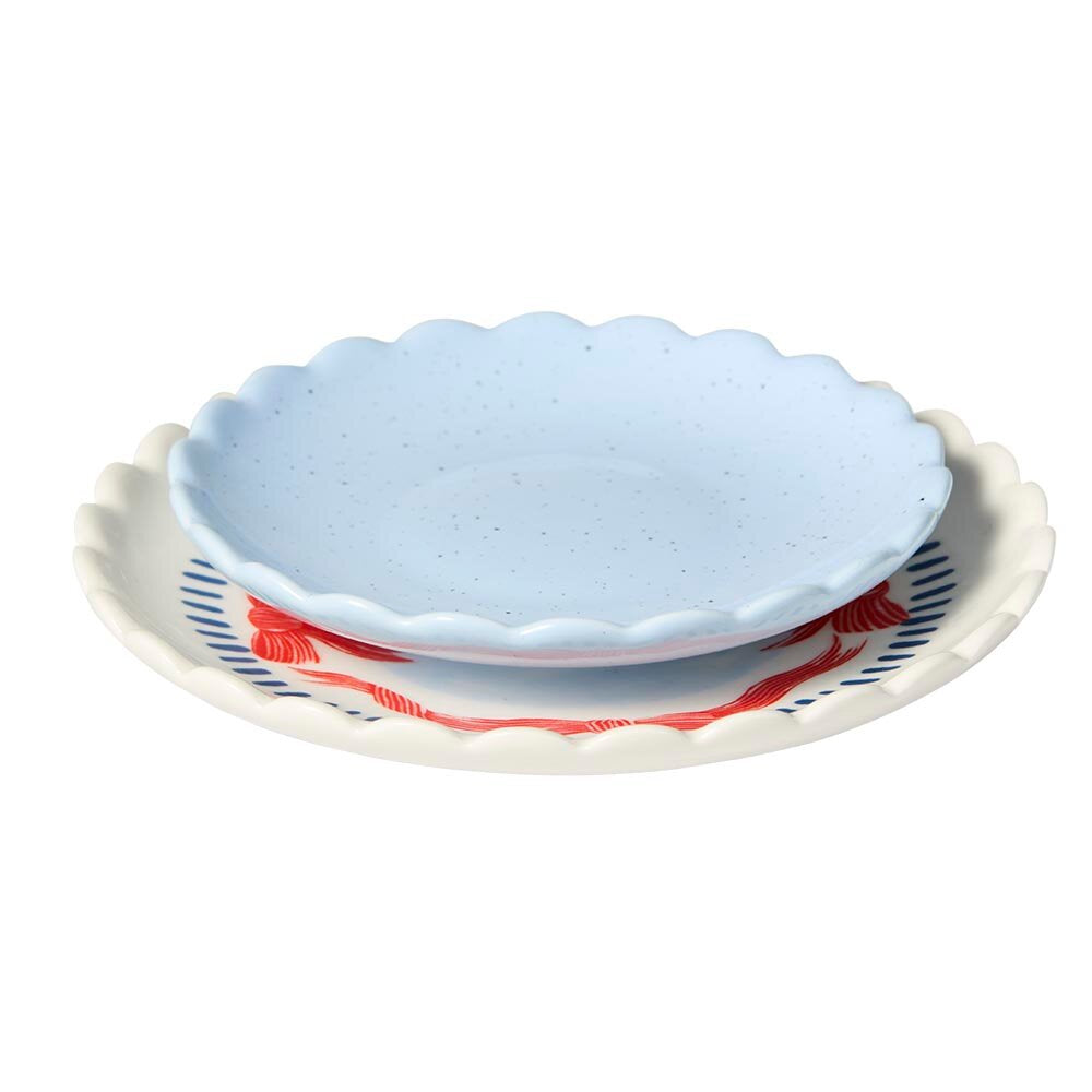 Salt & Pepper Wonderland Set of 2 Petit Arc Trinket Dishes