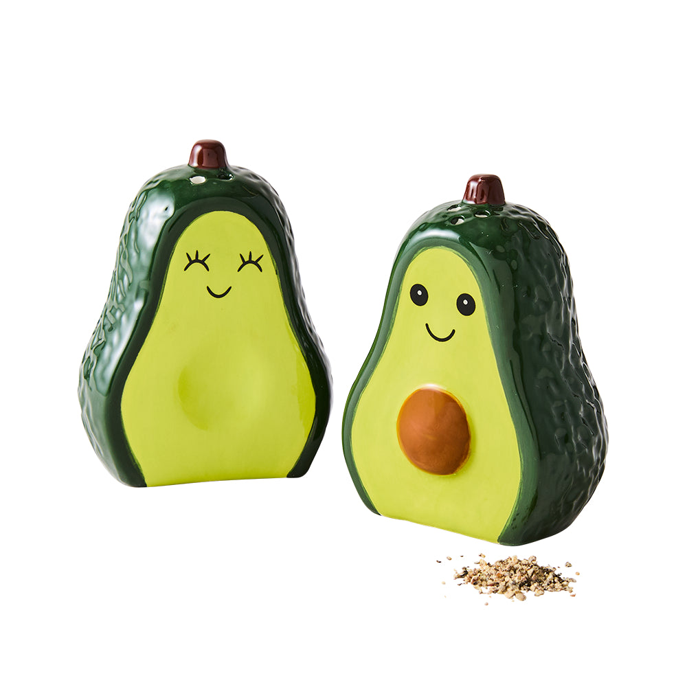 Daily Dose by Ambrosia Avocado Salt & Pepper Shakers