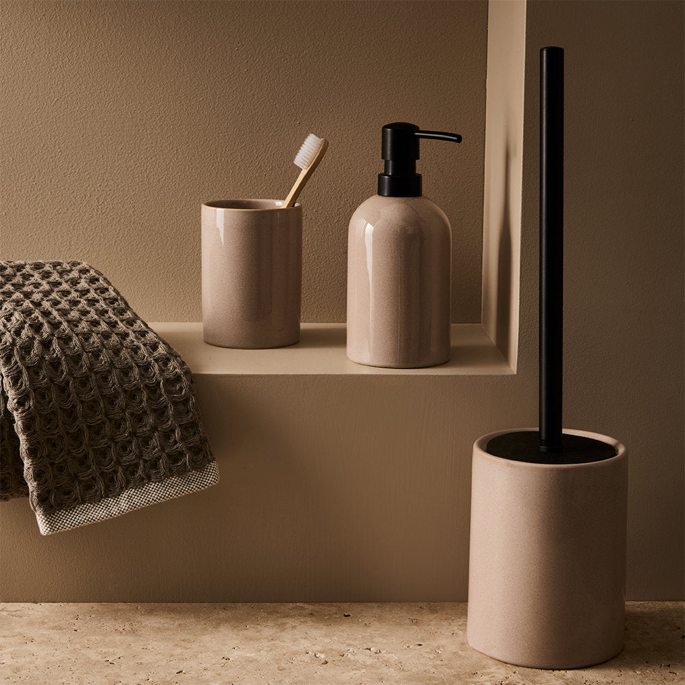 Salt & Pepper Tide Toilet Brush Holder