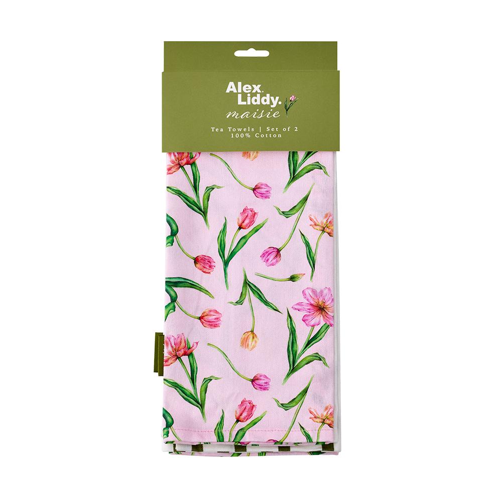 Alex Liddy Maisie Set Of 2 Tea Towels