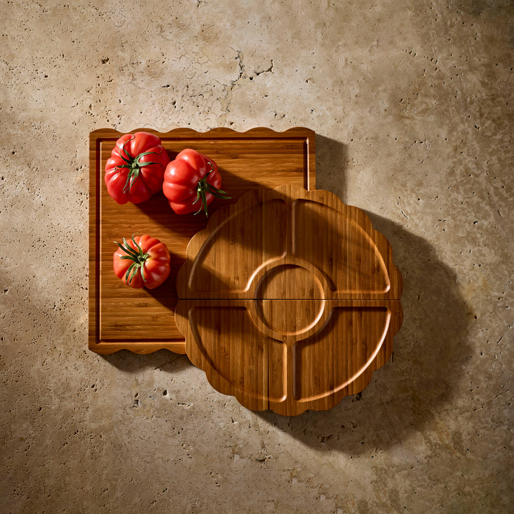 Alex Liddy Harley V Bamboo Serving Board