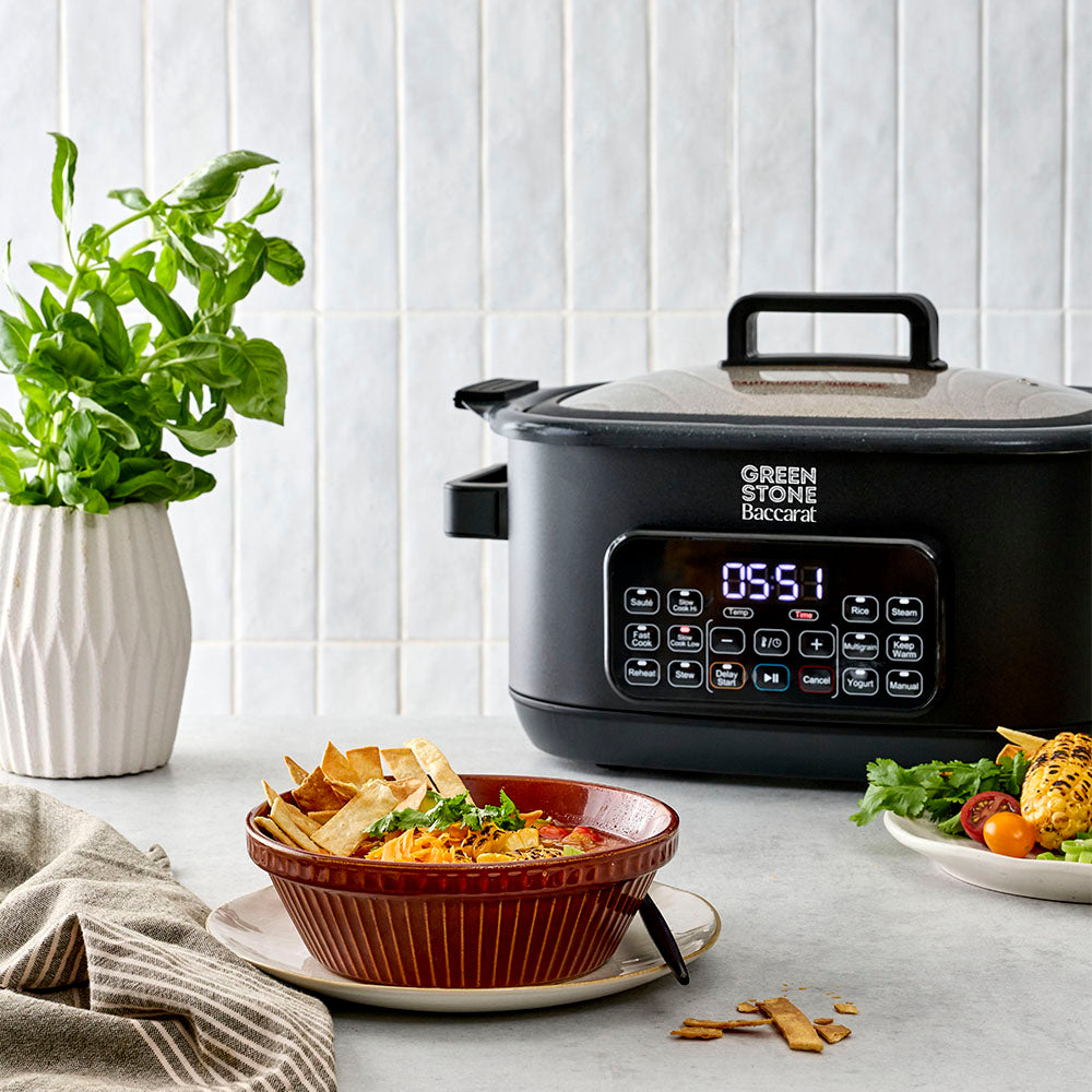 Baccarat GREEN STONE Slow Cooker 6L