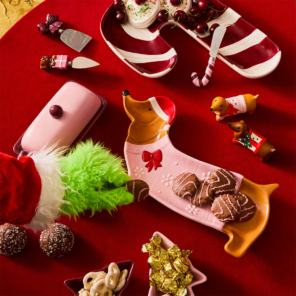 Ambrosia Santas Workshop Dachshund Salt & Pepper Set