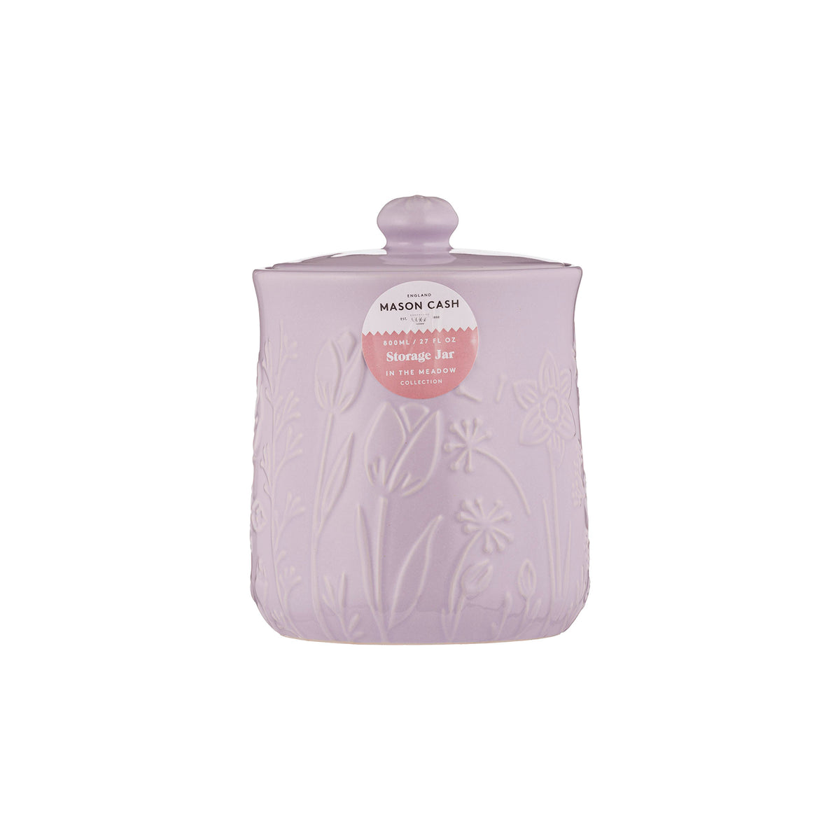 Mason Cash In The Meadow Lilac Storage Jar 800ml