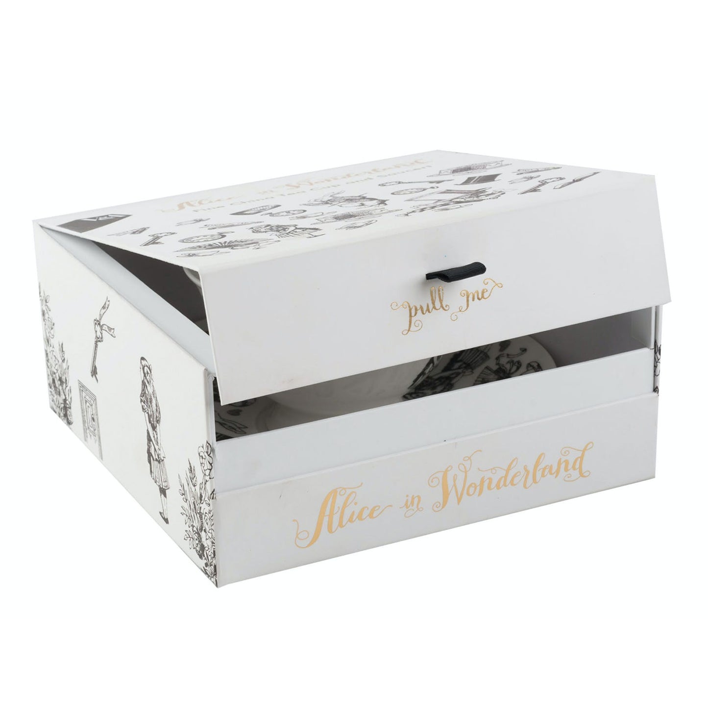 Mikasa x V&A Alice In Wonderland Cup & Saucer 210ml