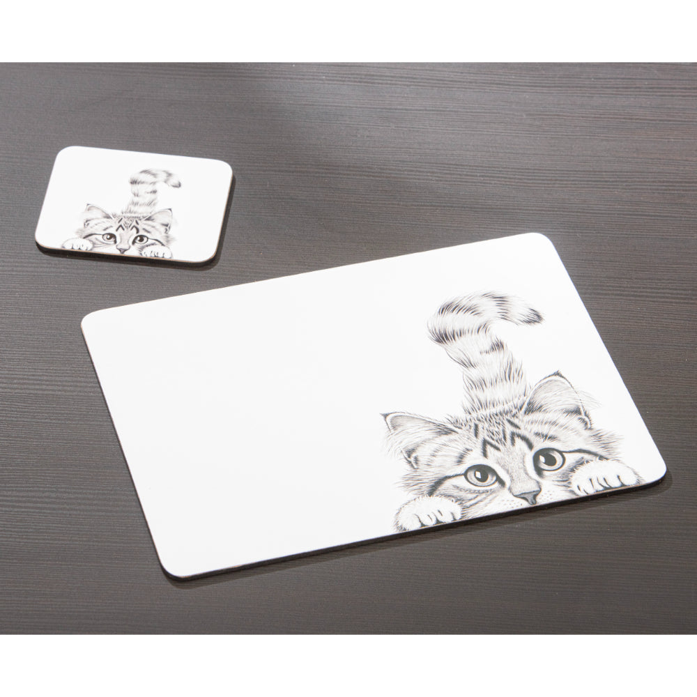 Ashdene Chester The Cat Set of 6 Placemats