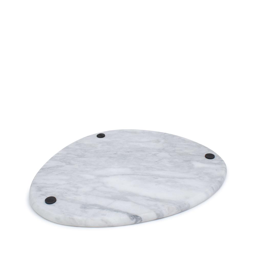 Salt & Pepper Novaro Serving Board Marble