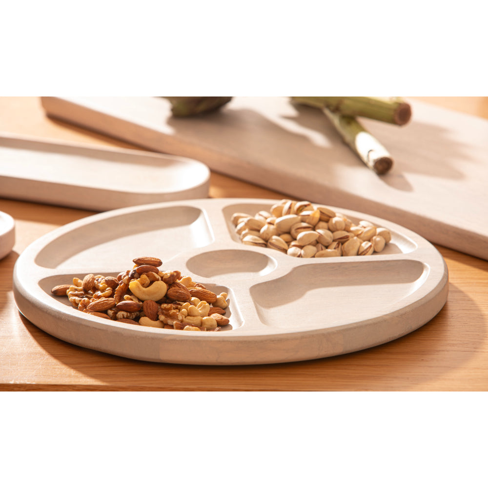 Ladelle Hampton Round Sectional Platter