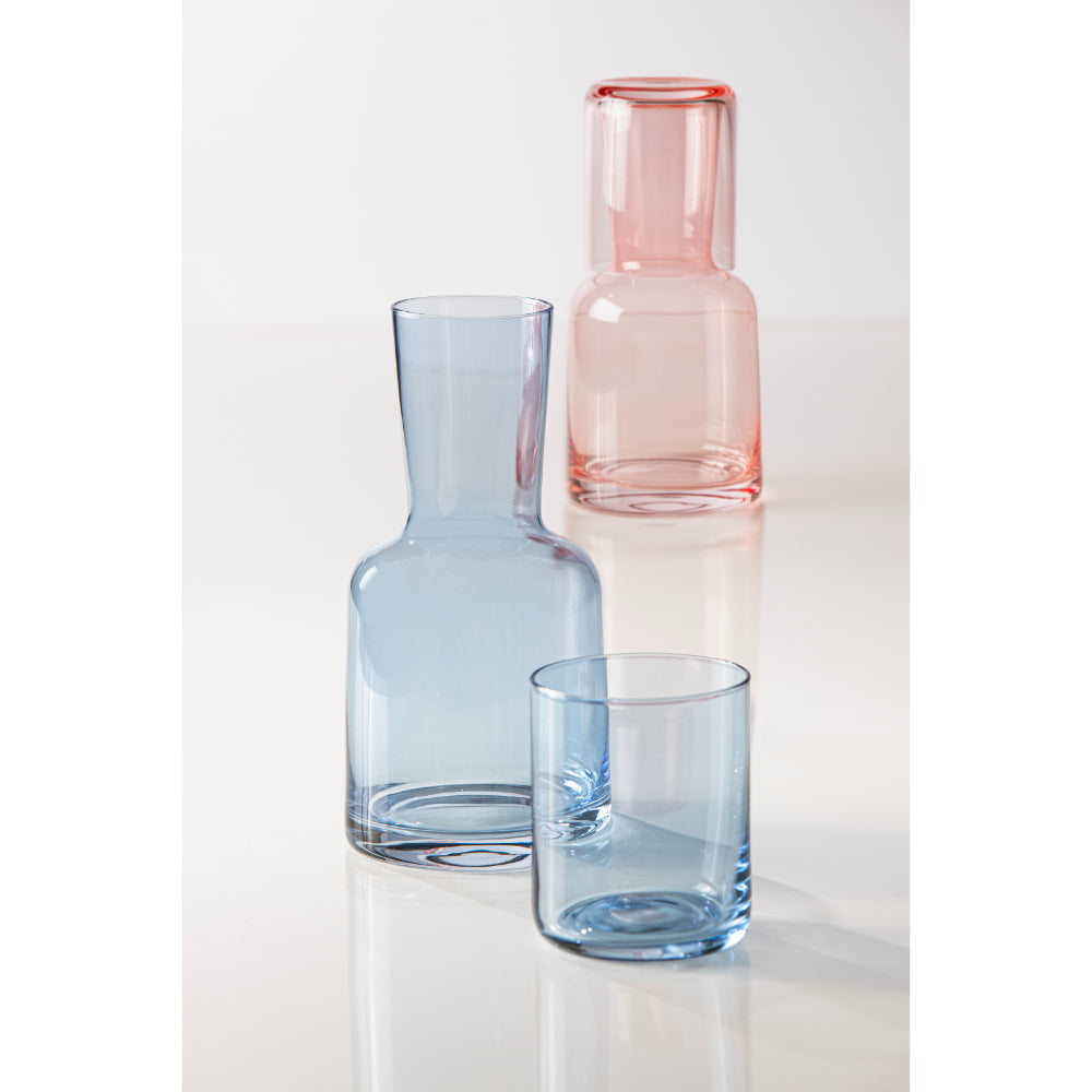 Ladelle Mossman Blue Carafe & Glass Set