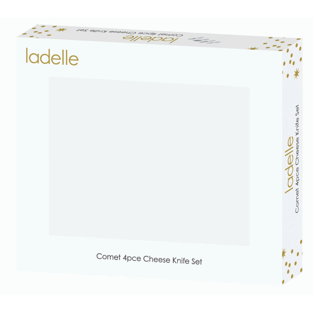 Ladelle Comet 4 Piece Cheese Knife Set