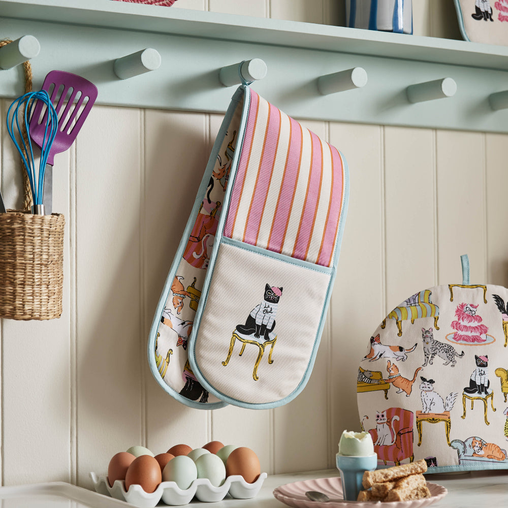 Ulster Weavers Cool Cats Double Oven Glove