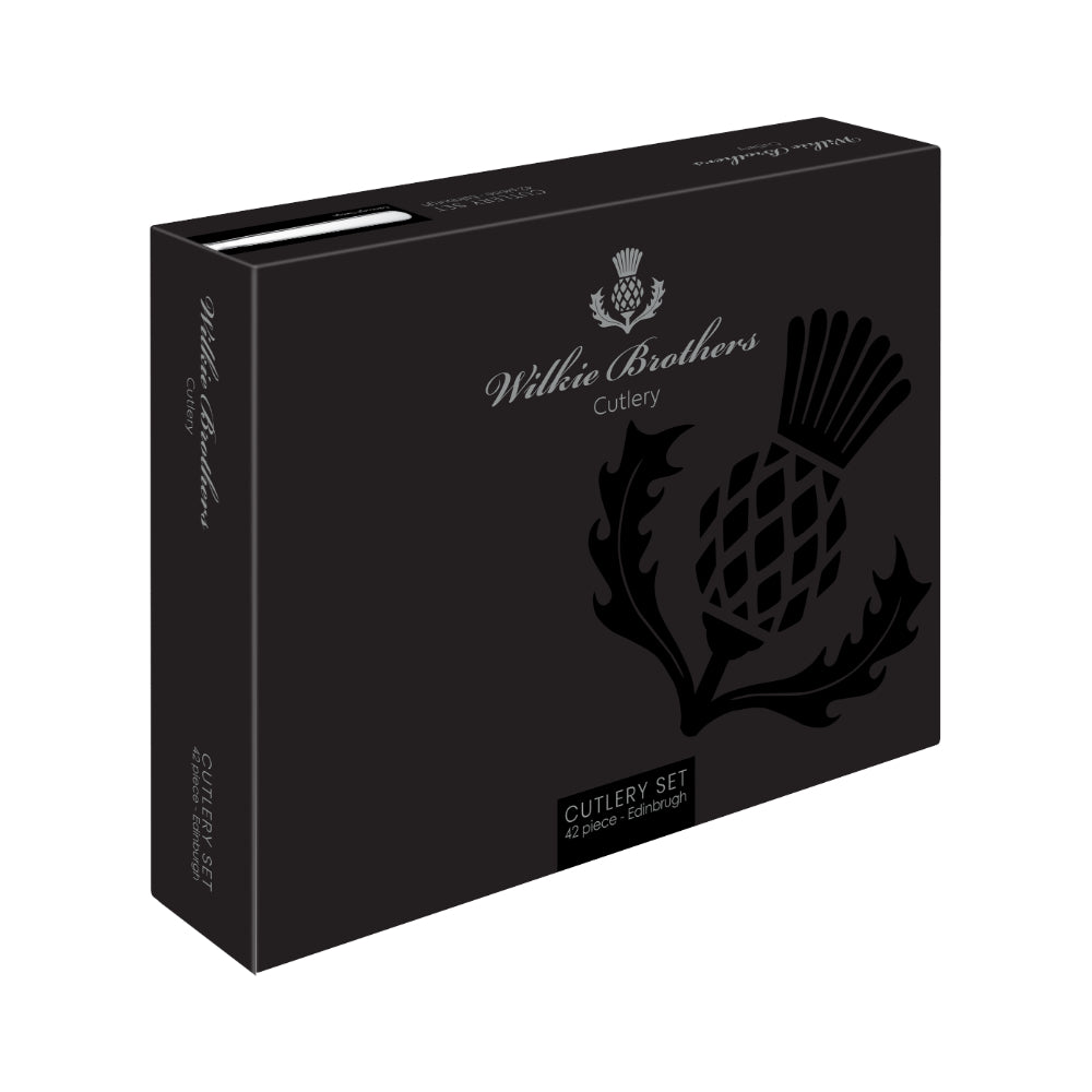Wilkie Brothers 42 Piece Edinburgh Cutlery Set