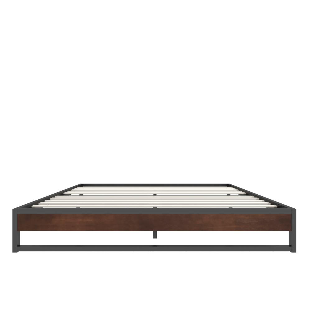 Milano Decor Sorrento Metal And Wood Bed Base Single