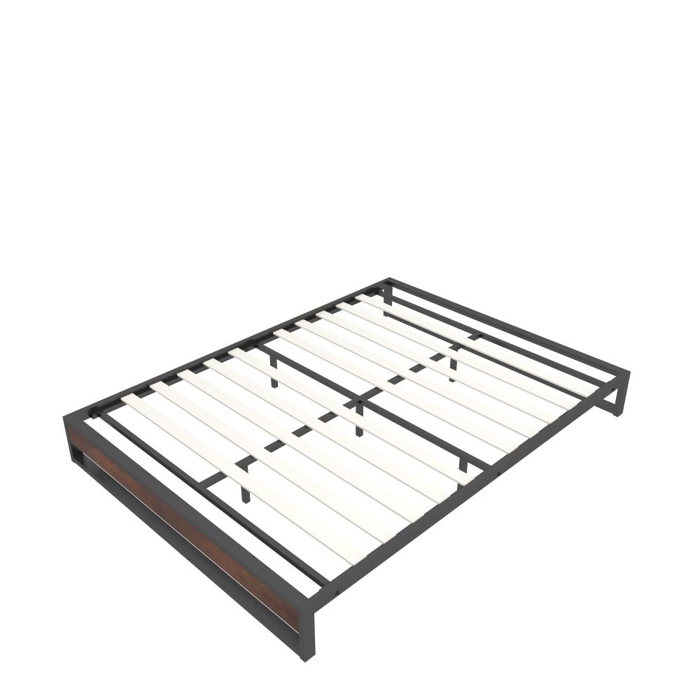 Milano Decor Sorrento Metal And Wood Bed Base Single