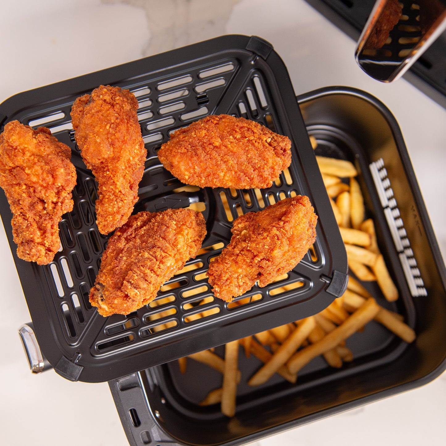 Kitchen Couture Clear View Vertex Dual Draw Air Fryer 11L
