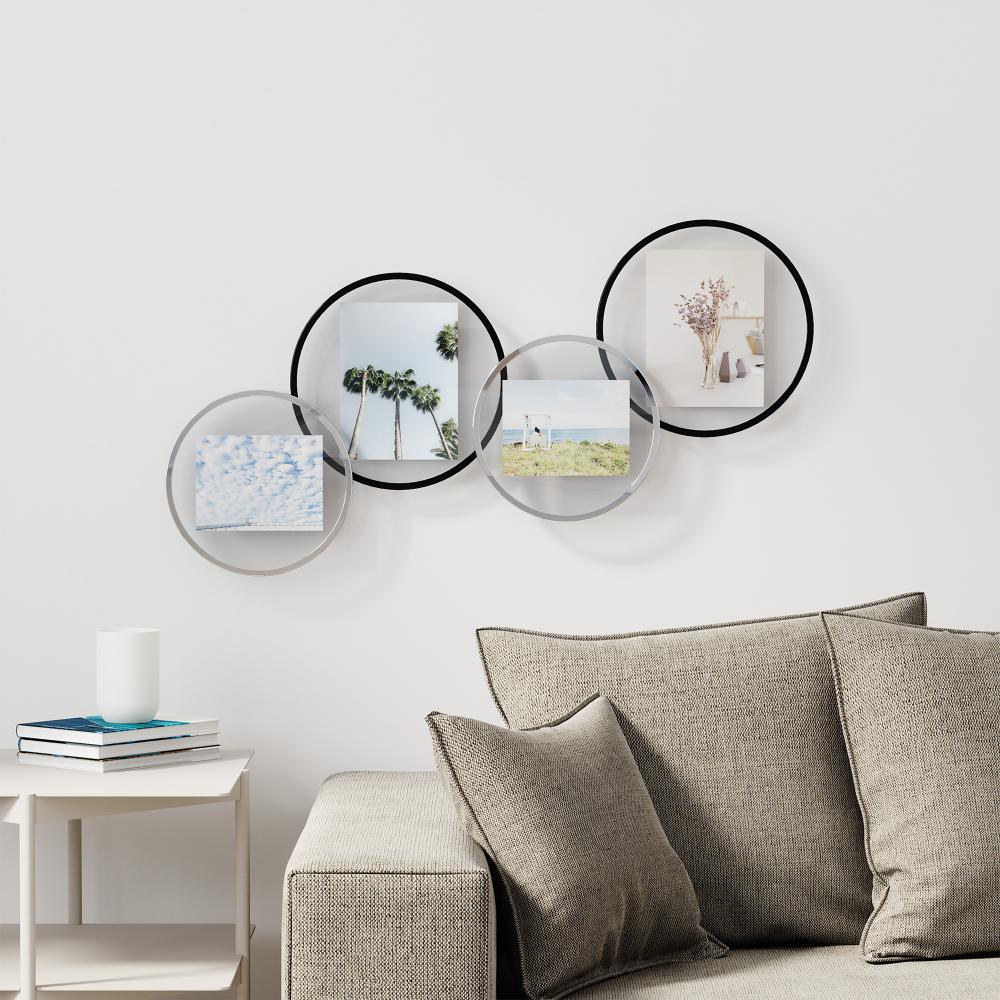 Umbra Infinity Photo Display Frame 4 x 6" Black