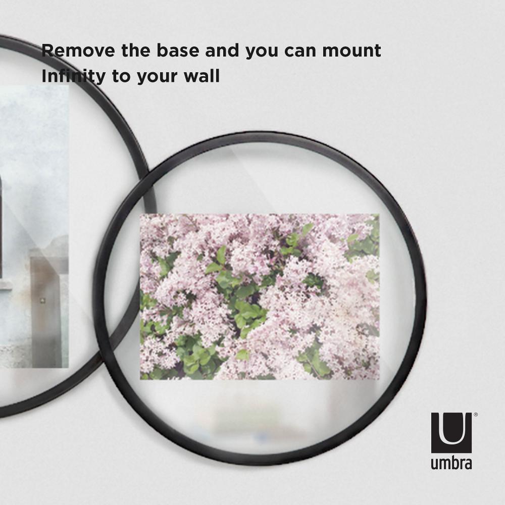 Umbra Infinity Photo Display Frame 4 x 6" Black