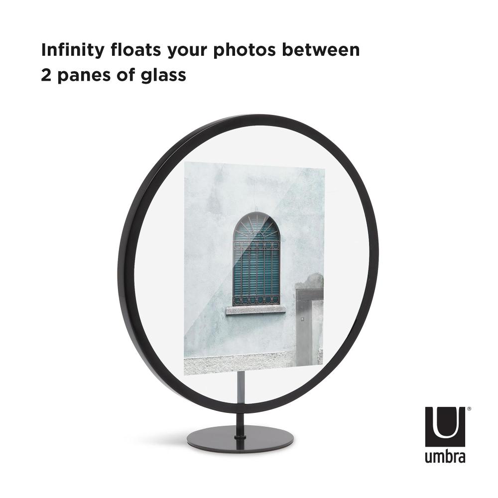Umbra Infinity Photo Display Frame 5 x 7" Black