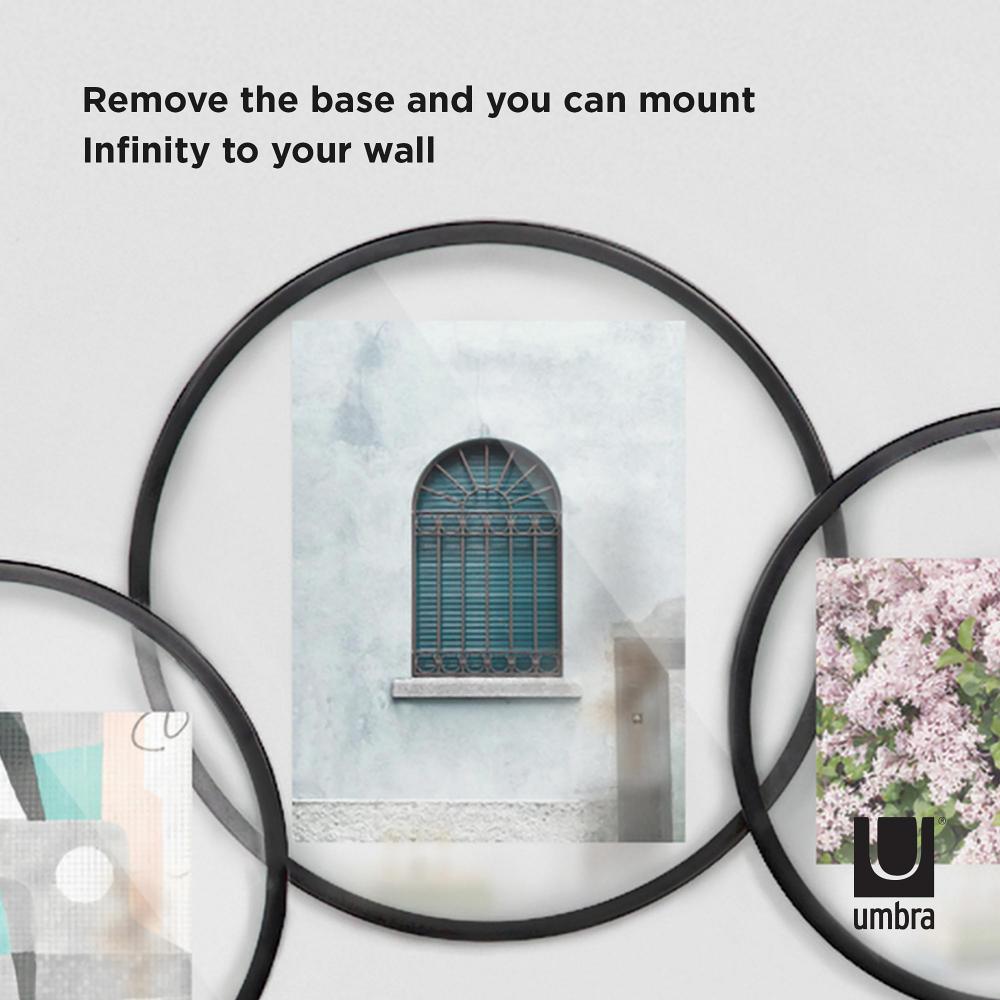 Umbra Infinity Photo Display Frame 5 x 7" Black