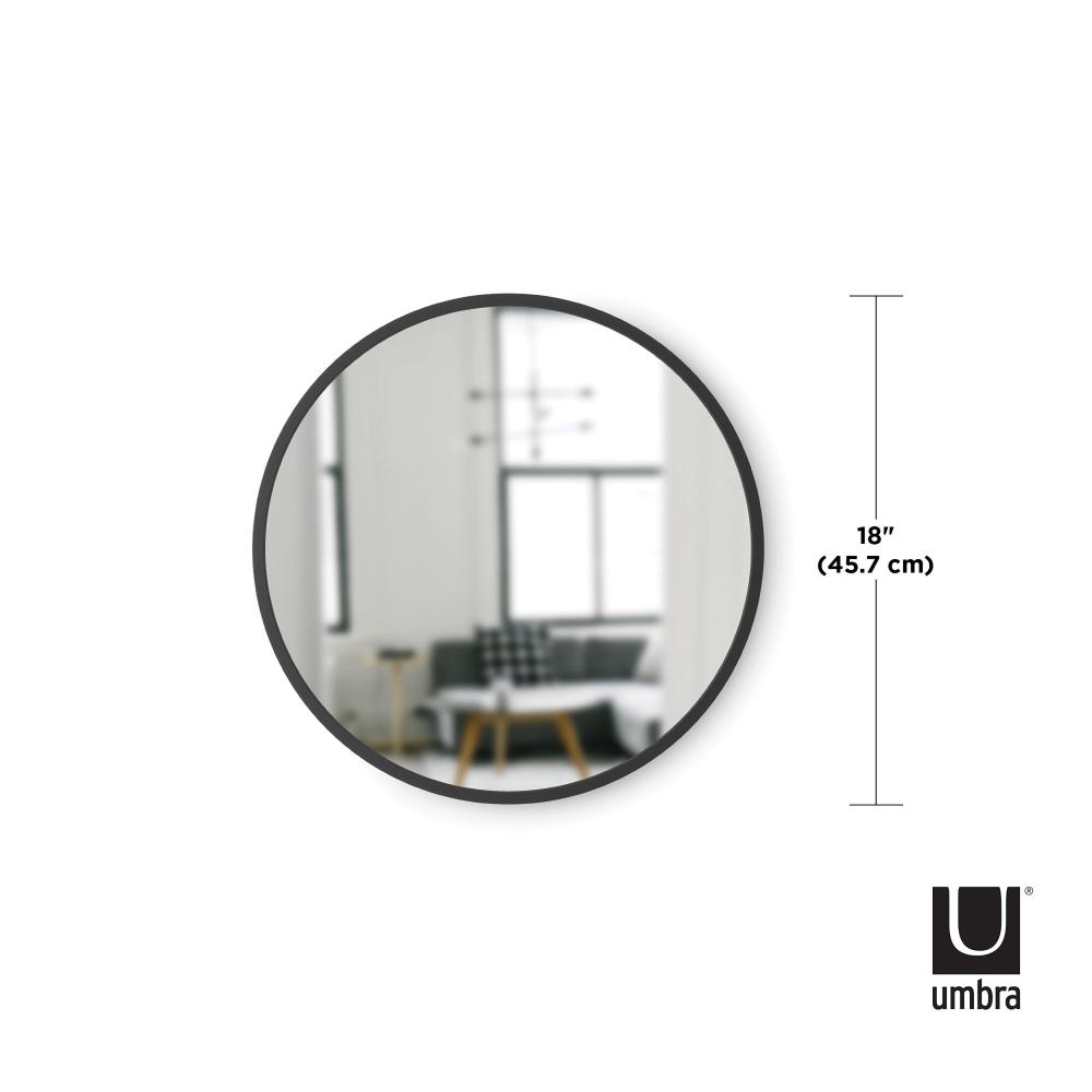 Umbra Hub Mirror 45cm Black