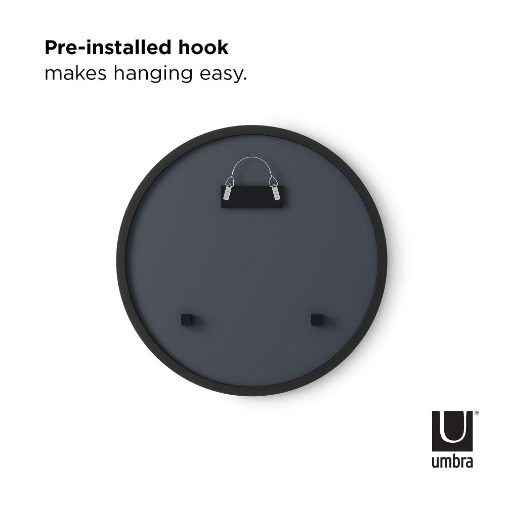 Umbra Hub Mirror 45cm Black