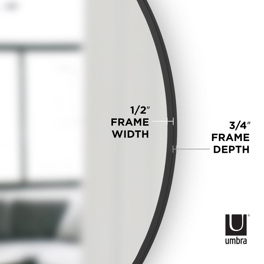 Umbra Hub Mirror 91cm Black