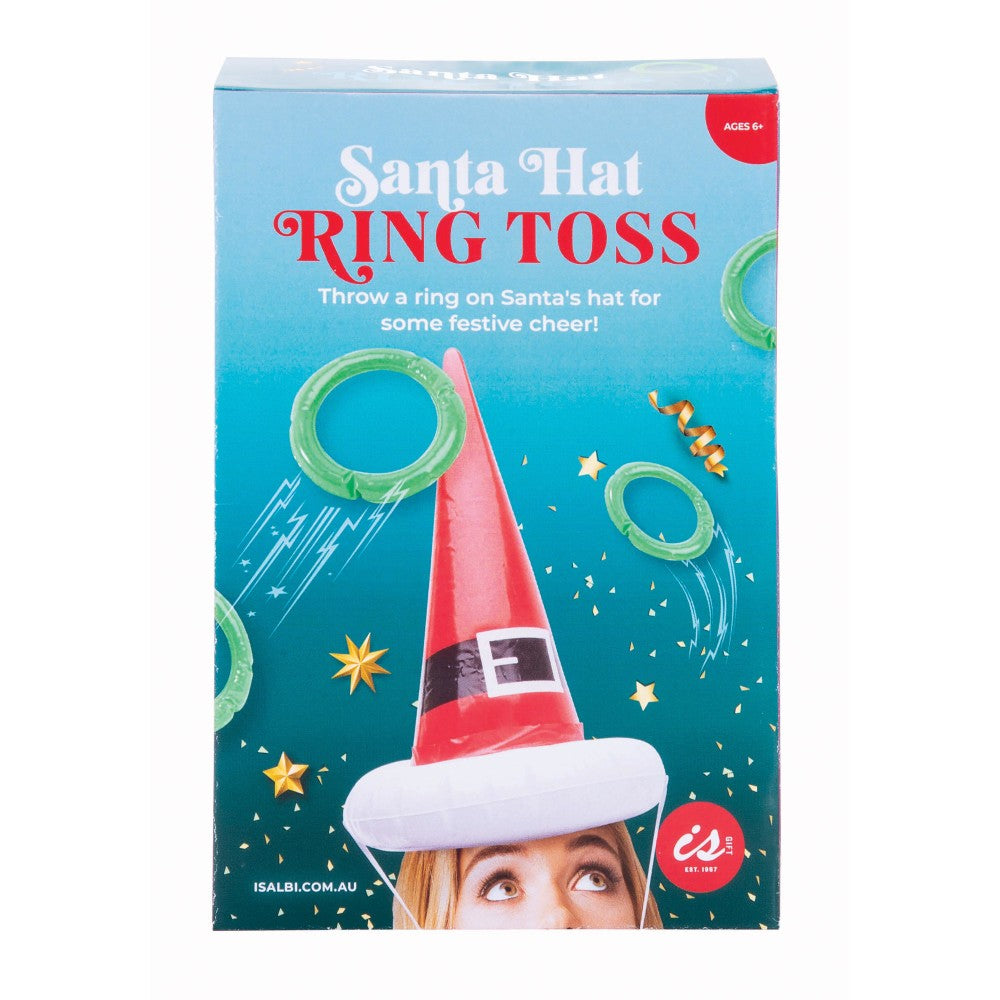 Is Gift Santa Hat Ring Toss Game