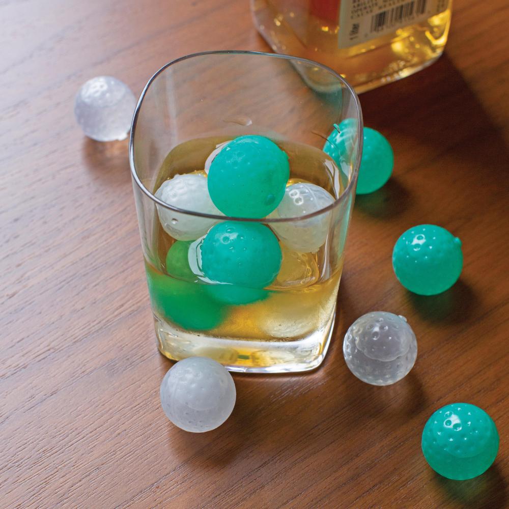 Kikkerland Set of 24 Golf Ball Ice Cubes