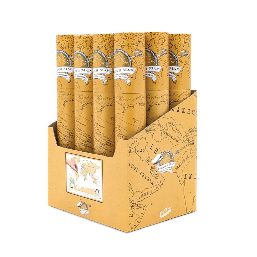 Luckies Scratch Map Travel Edition