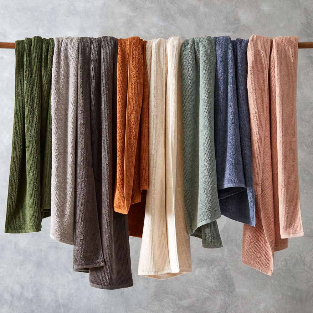 MyHouse Arlo Towels Rust