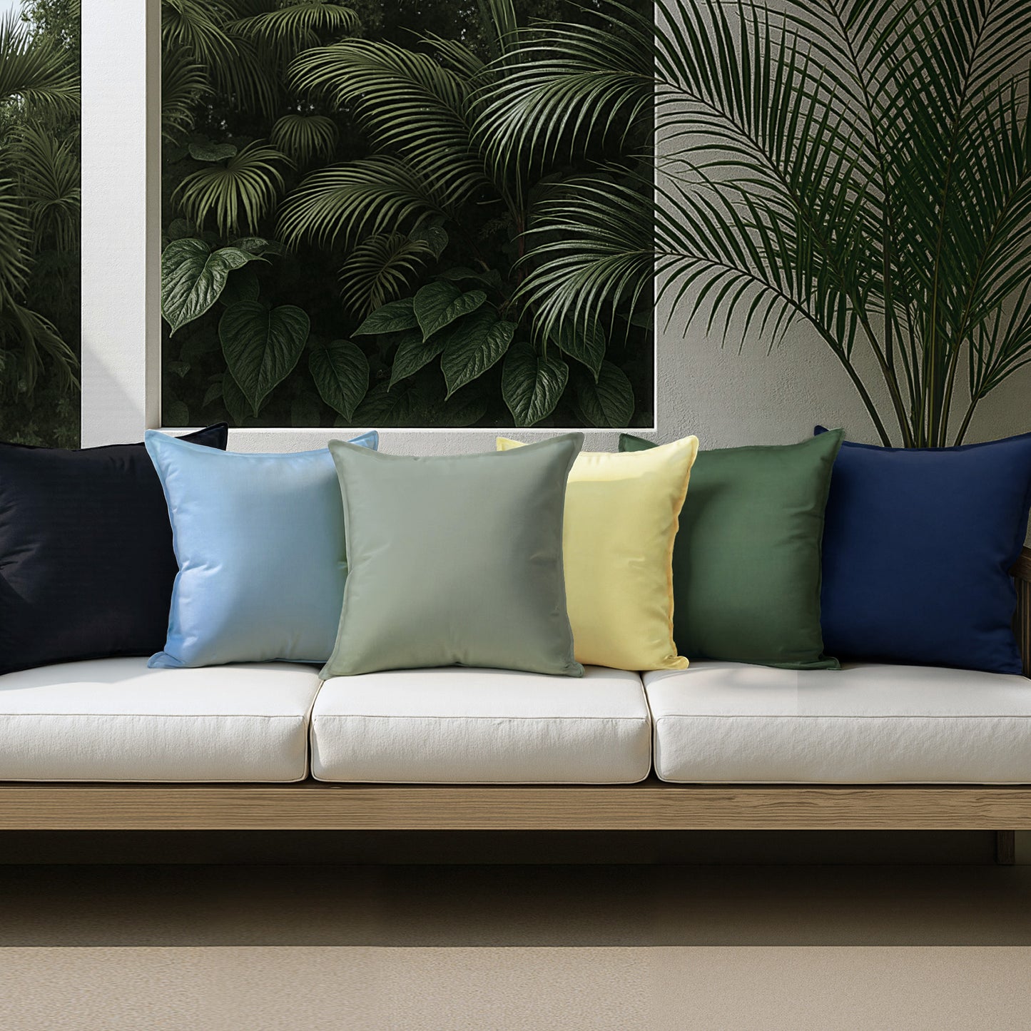 Zaab Torquay Plain Outdoor Cushion