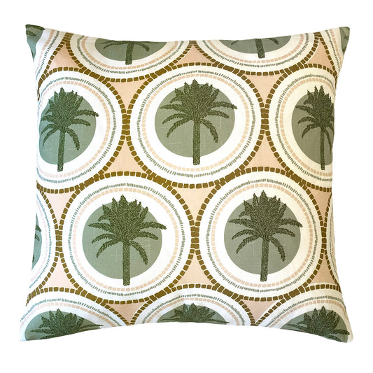 Zaab Vintage Palm Outdoor Cushion