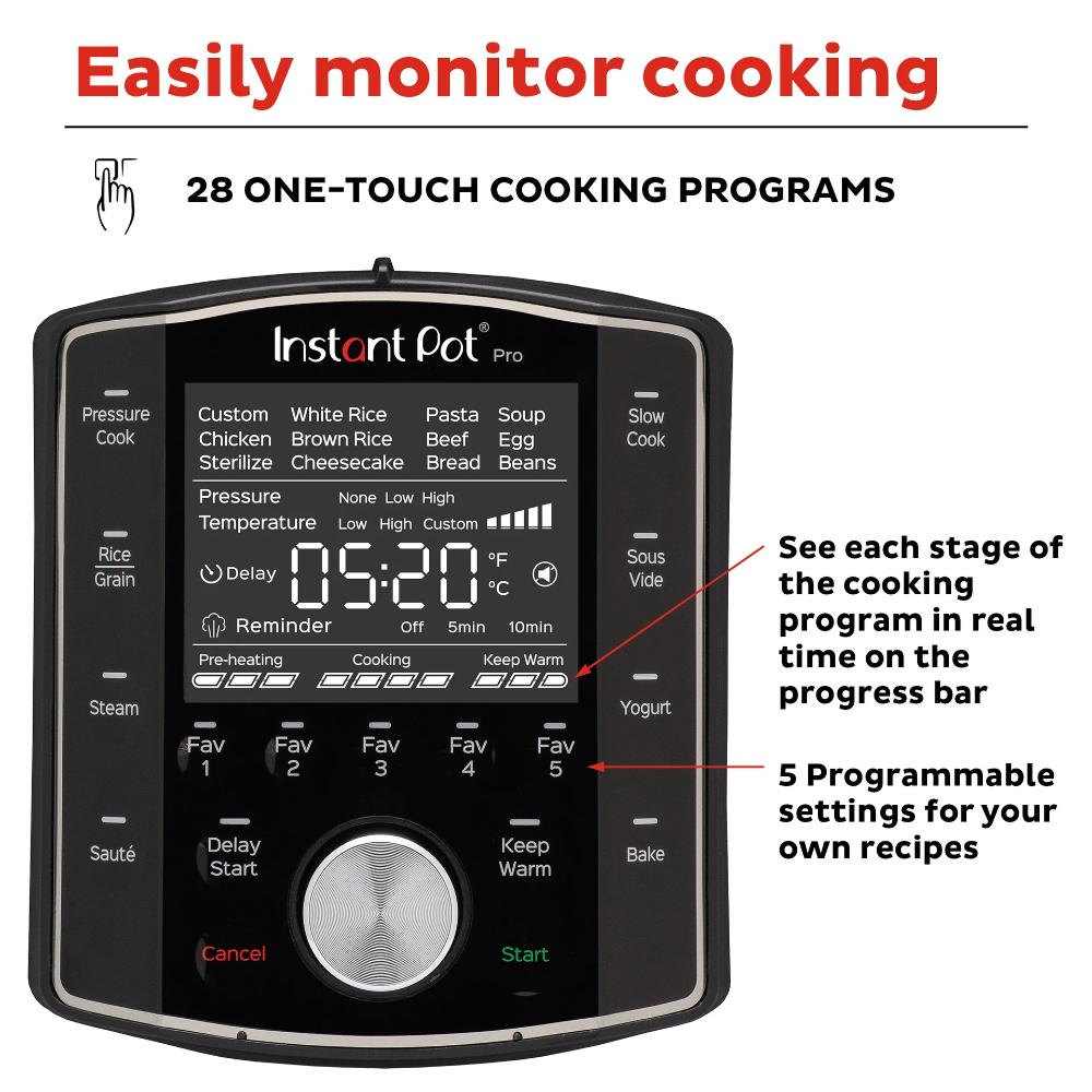 Instant Pot Pro Multicooker 5.7L