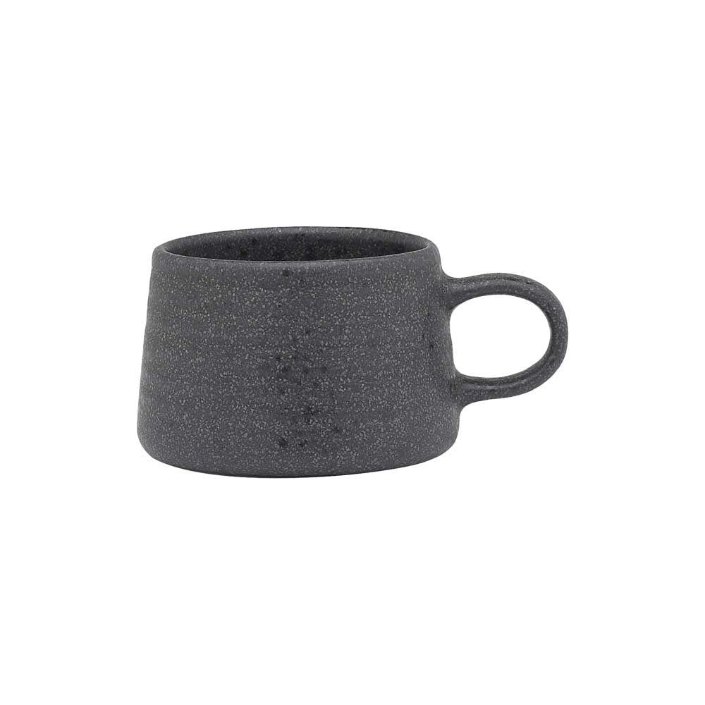 Ecology Ottawa Stoneware Macchiato Cup 85ml in Stone Grey at House