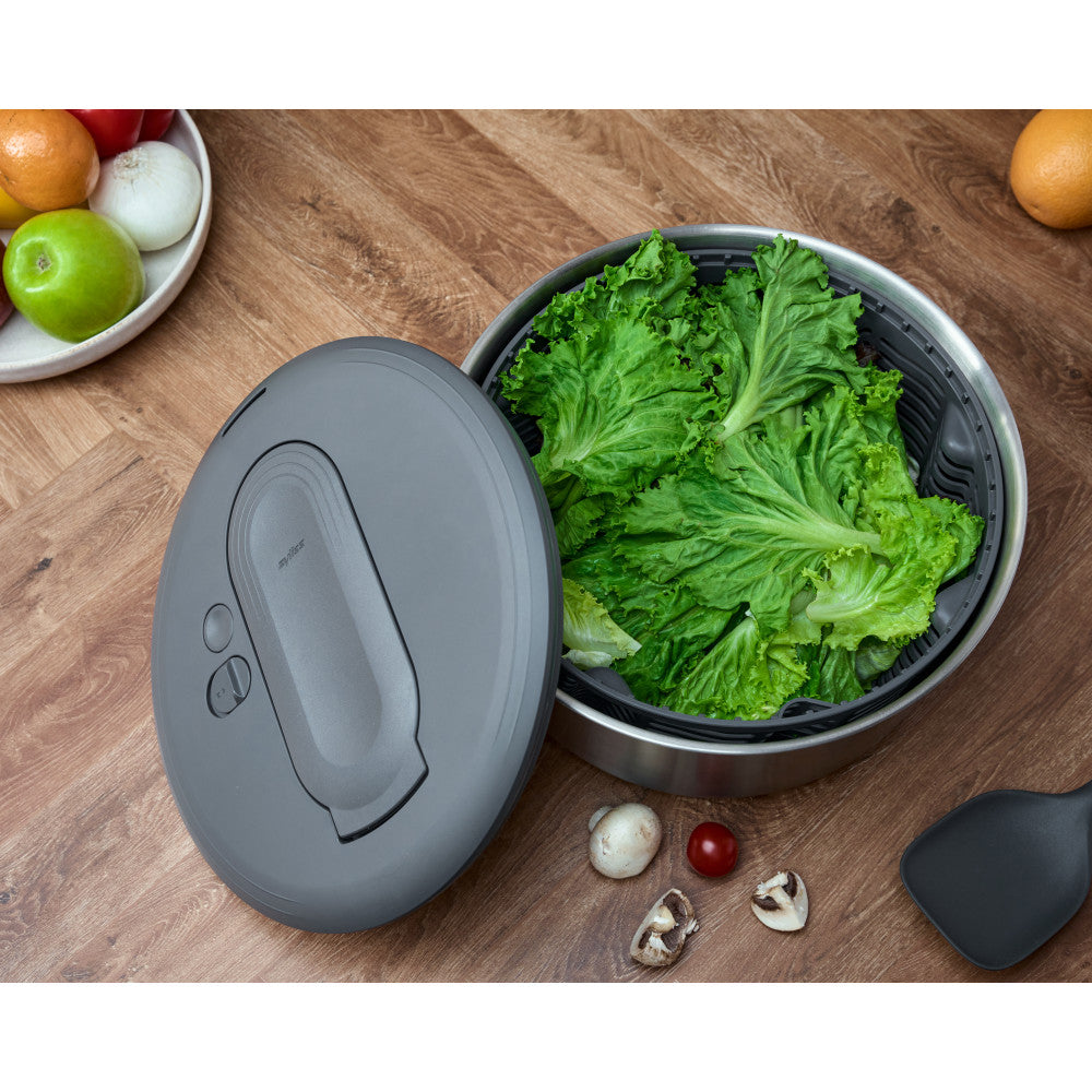Zyliss Swift Dry Stainless Steel Salad Spinner Large
