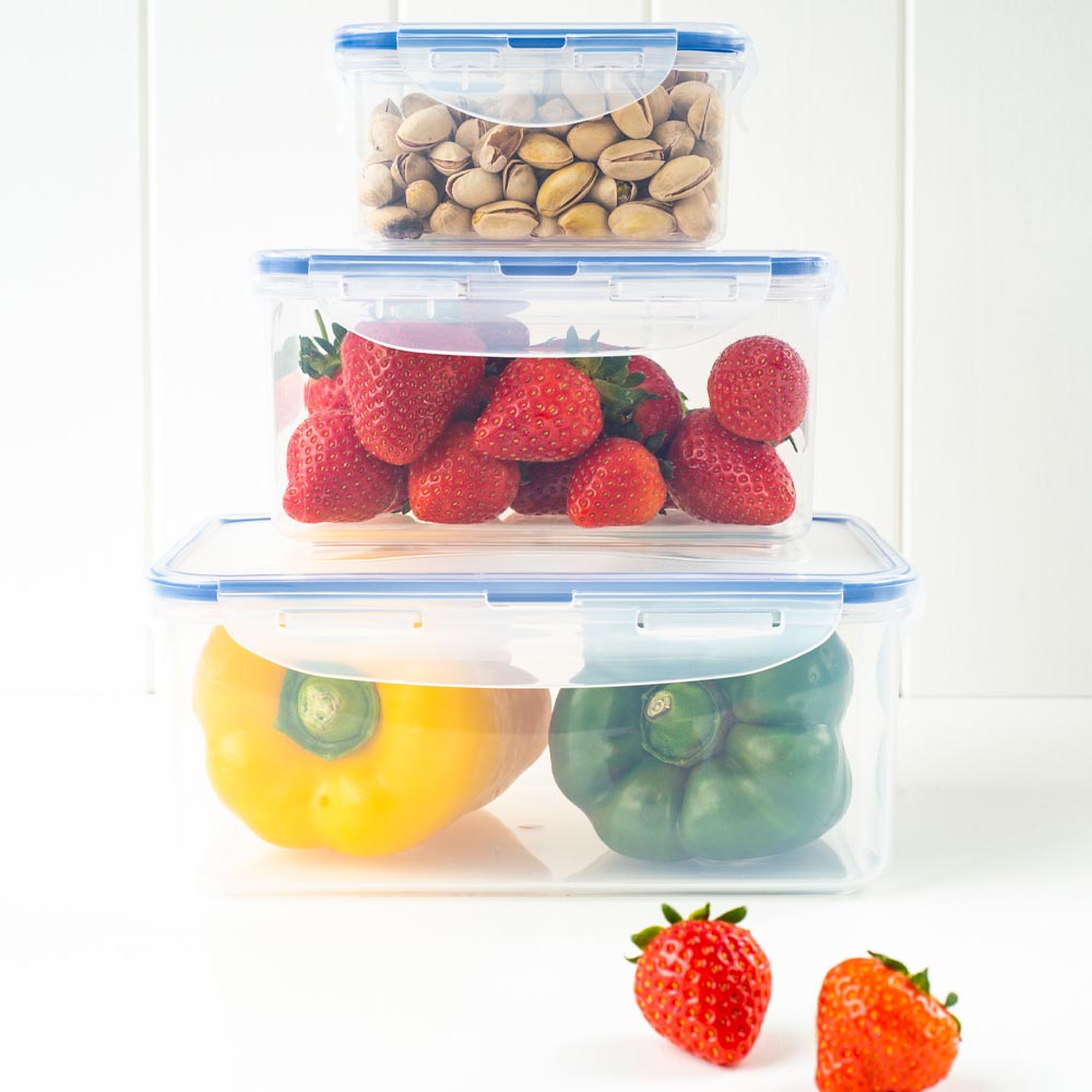 Locknlock Classic 3 Piece Rectangular Container Set