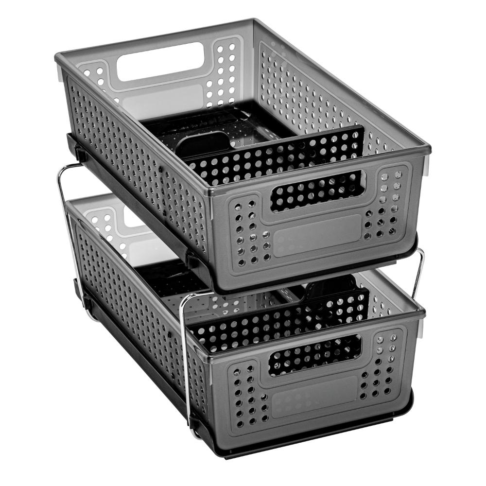 madesmart Two Level Storage with Dividers