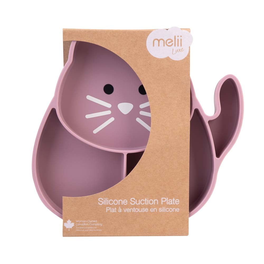 Melii Luxe Divided Silicone Suction Plate