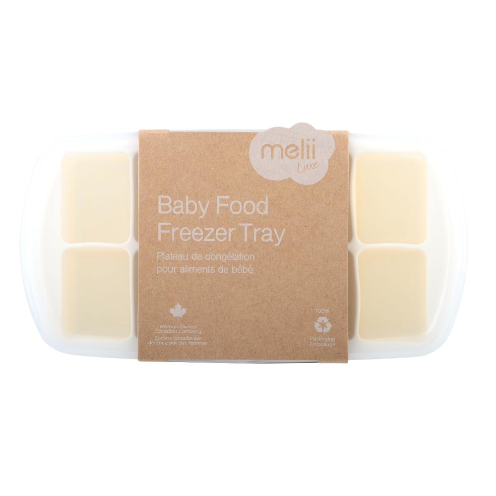 Melii Luxe Silicone 10 Compartment Food Tray with Lid