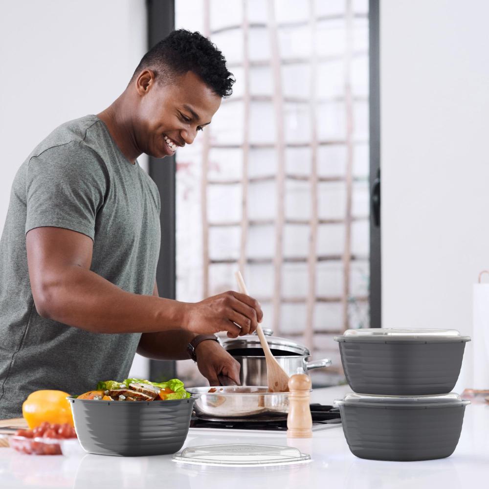 Bentgo Prep Set of 10 1 Compartment Bowls
