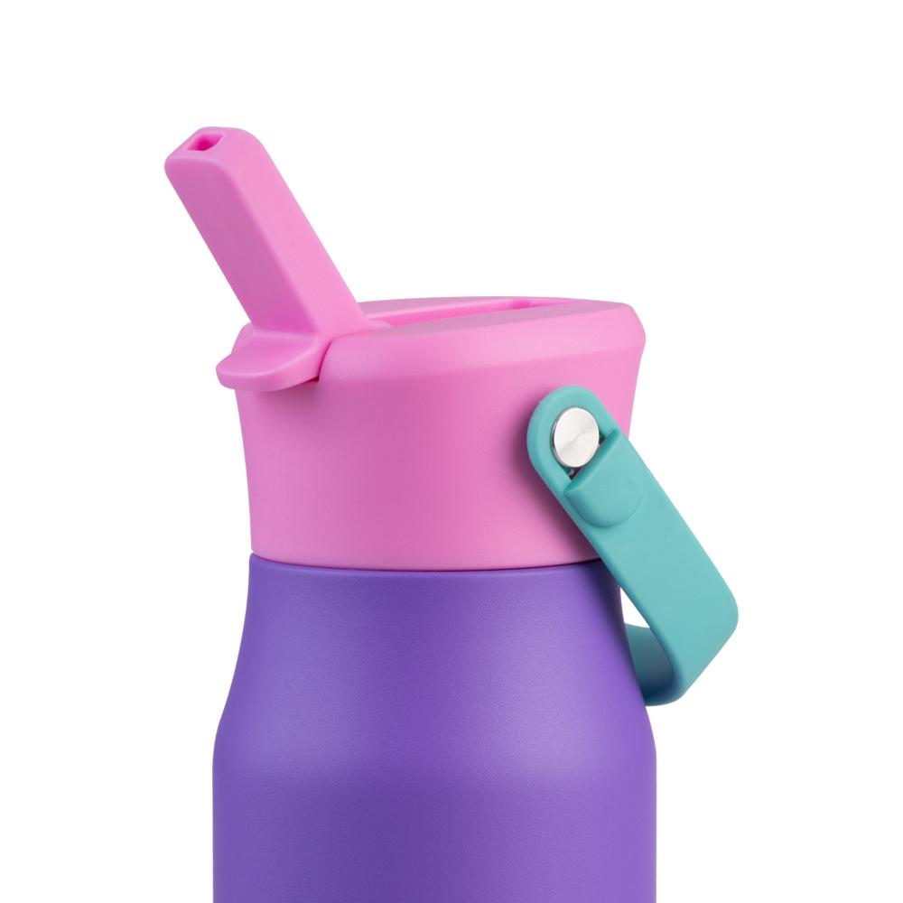 Oasis Stainless Steel Double Wall Insulated Junior Drink Bottle with Sipper 400ml