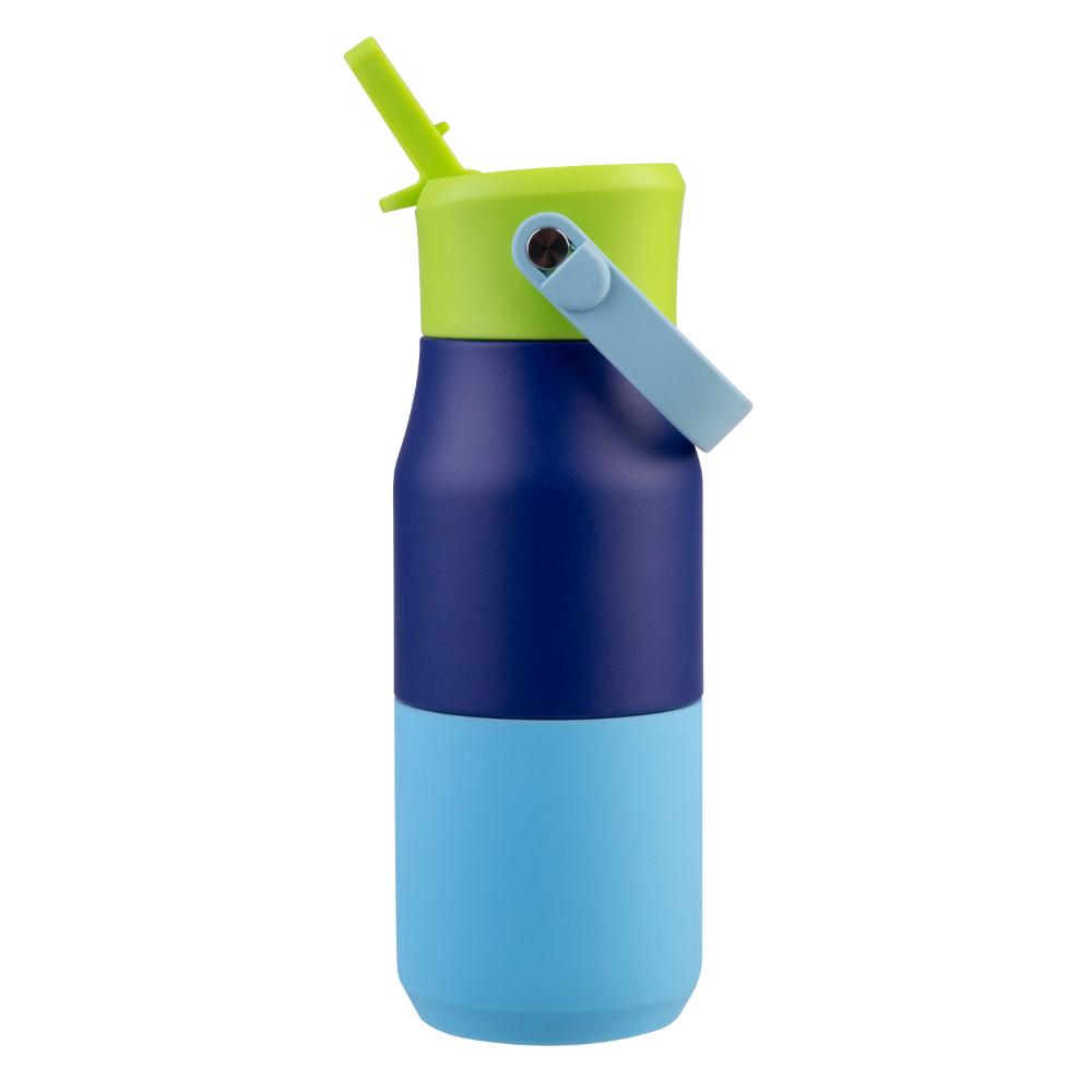 Oasis Stainless Steel Double Wall Insulated Junior Drink Bottle with Sipper 400ml