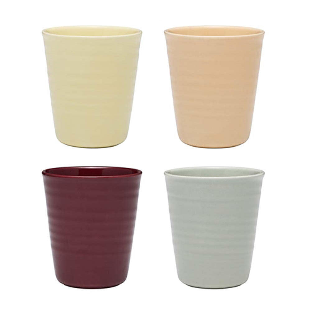 Ecology Ottawa Set of 4 Latte Cup 250ml Market Garden