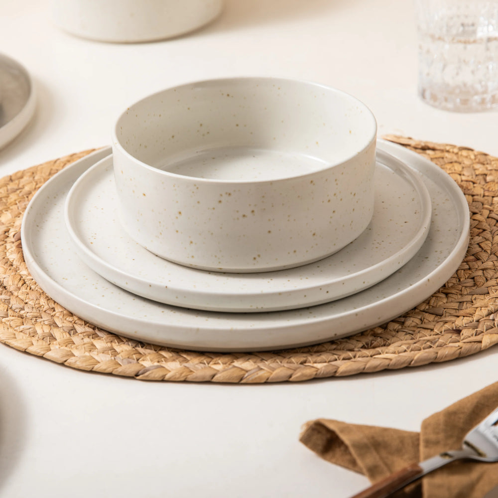 Ecology Lento 16 Piece Dinner Set White