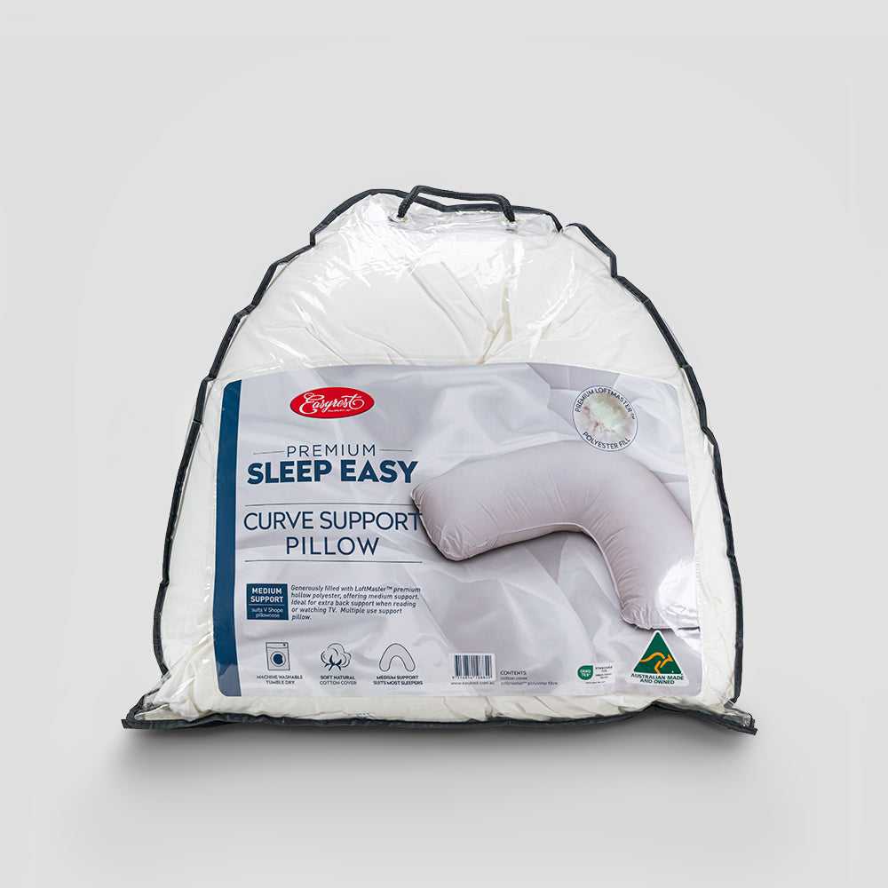 Easy Rest Sleep Easy Premium Curve Support Pillow