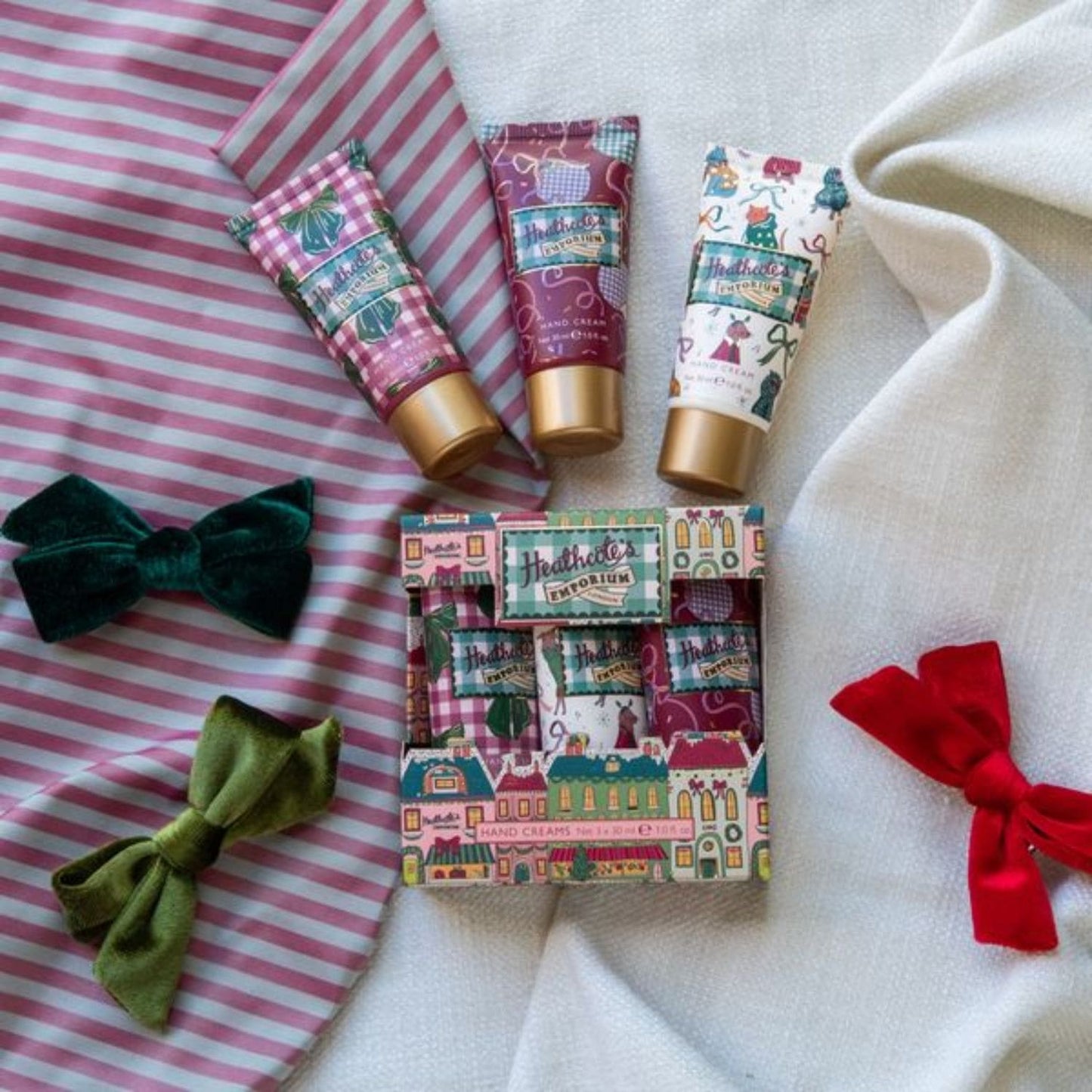 Heathcote's Emporium Festive Hand Cream Trio