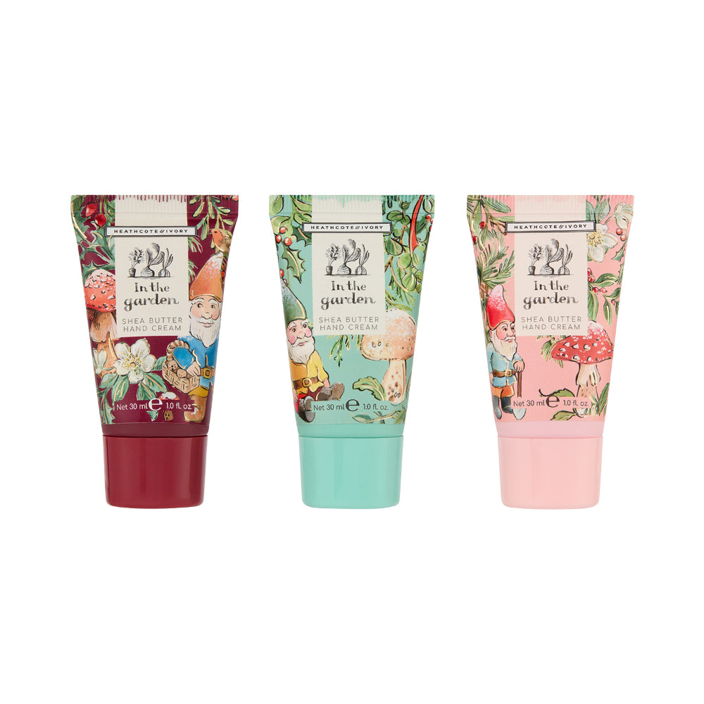 Heathcote & Ivory In The Garden Festive Collection Hand Cream Trio